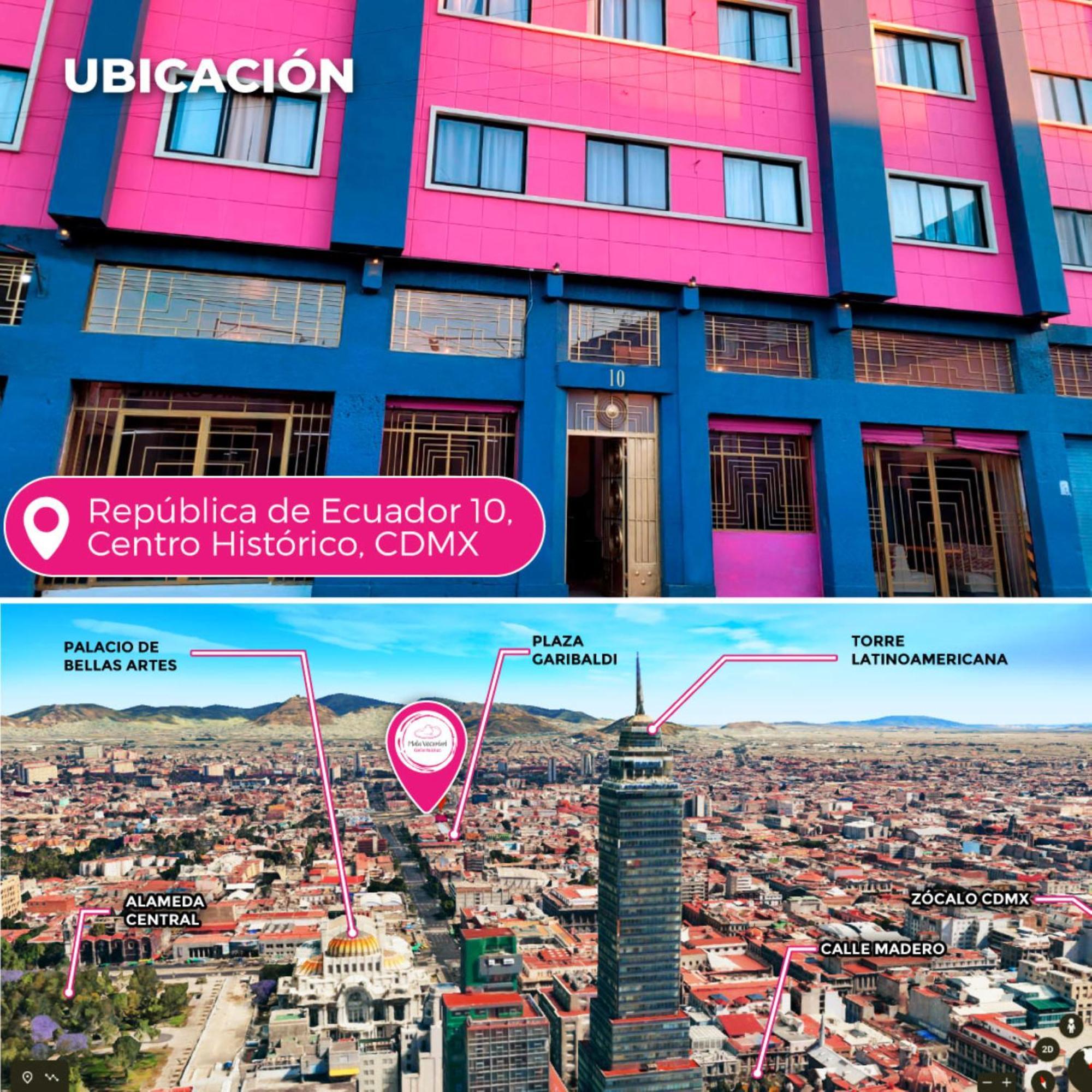 Mala Vecindad Centro Historico Hotell Mexico by Eksteriør bilde